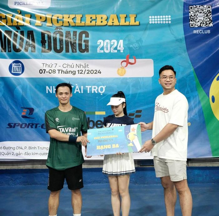 Cô nàng tiktoker đã giành được nhiều giải thưởng pickleball.