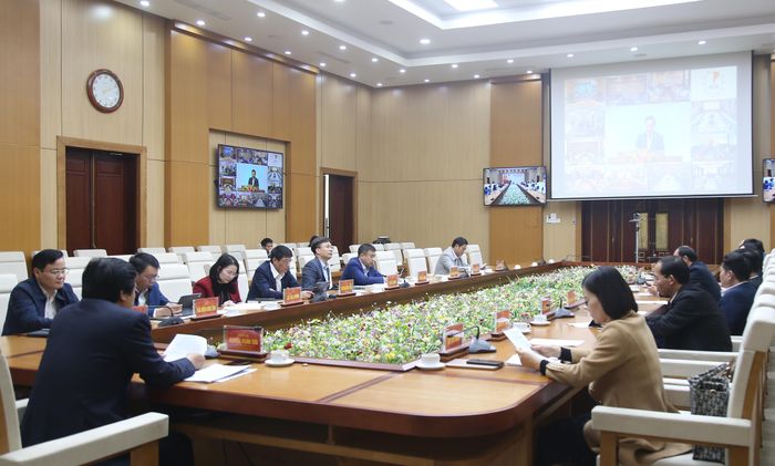 Toàn cảnh điểm cầu Phú Thọ.