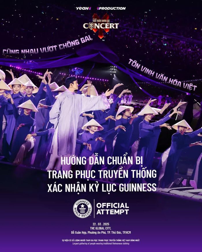 Concert "ATVNCG" tháng 3 hứa hẹn sẽ mang đến một đại tiệc văn hóa - âm nhạc đỉnh cao, ghi dấu ấn sâu sắc trong lòng khán giả Việt. (Ảnh: BTC)