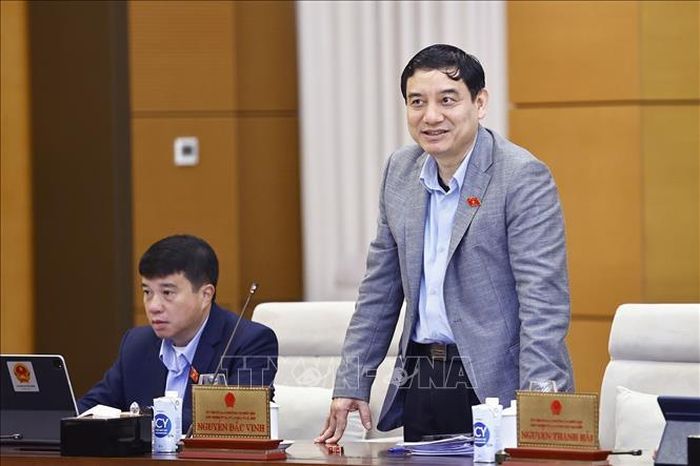 Chủ nhiệm Ủy ban Văn hóa và Xã hội Nguyễn Đắc Vinh phát biểu. Ảnh: Doãn Tấn/TTXVN