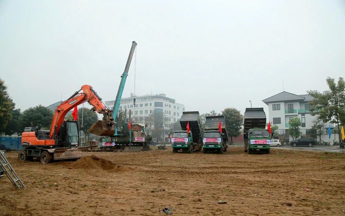 Khởi công dự án Khu nhà ở cao cấp Vương Cường phân khu thấp tầng tại TP Việt Trì