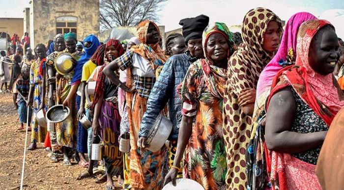 Tình trạng thiếu đói ở Nam Sudan đang ở mức độ nghiêm trọng.