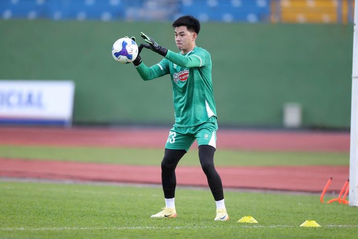 Thủ môn Văn Việt và các đồng đội đang tự tin hướng đến Vòng loại Asian Cup 2027. Ảnh: Đức Đồng