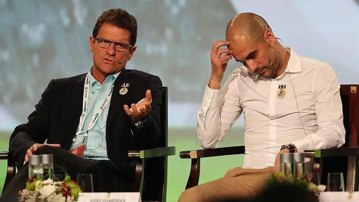 Capello luôn có những định kiến chiến thuật với Guardiola