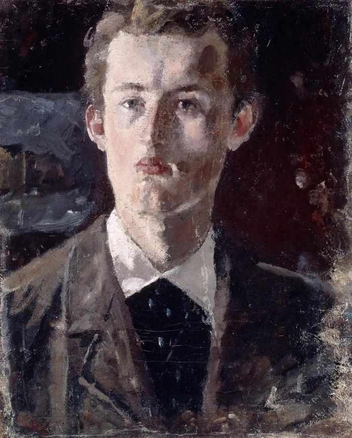 Chân dung tự họa (1882-83) của Edvard Munch