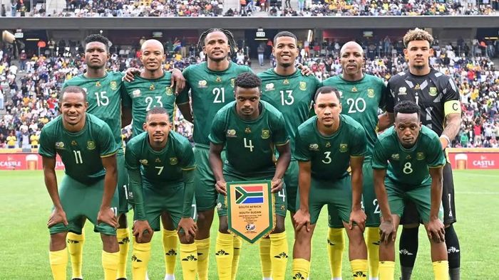 Nam Phi từng vô địch CAN 1996 và 3 lần dự VCK World Cup