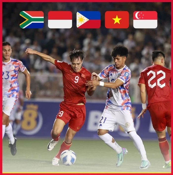 Ngoài Nam Phi, Việt Nam còn có thể đối đầu Indonesia, Singapore và chủ nhà Philippines