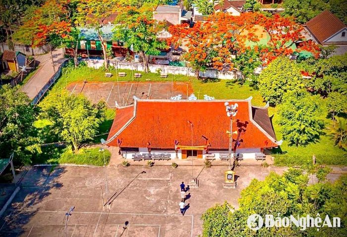Đình Đạo Ngạn đã được công nhận là Di tích lịch sử cấp tỉnh. Ảnh: Mạnh Hùng