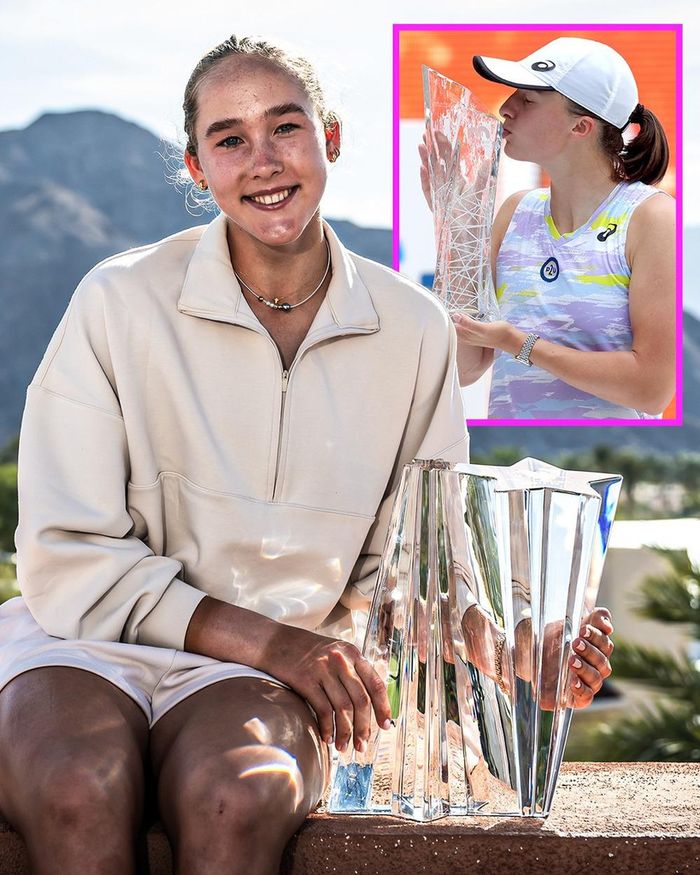 Andreeva sẽ trở thành tay vợt nữ trẻ nhất giành Sunshine Double sau Iga Swiatek nếu vô địch Miami Open 2025