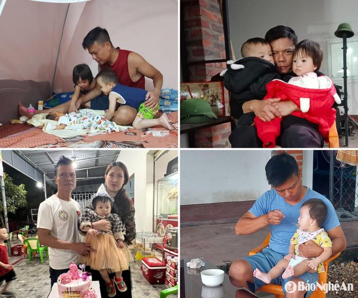 Những khoảnh khắc đời thường hạnh phúc của gia đình "Ngôi nhà của những đứa trẻ". Ảnh: NVCC