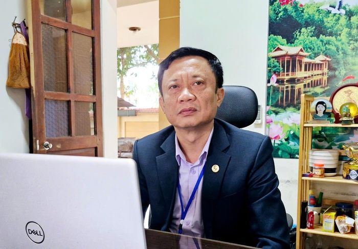Ông Mai Ngọc Lương - Phó Chủ tịch UBND phường Trường Thi. Ảnh: Nhật Lân