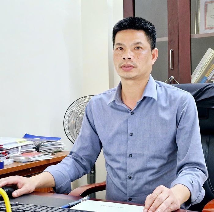 Ông Vũ Hồng Đức - Phó Giám đốc Trung tâm Văn hóa Thông tin và Truyền thông thành phố Vinh. Ảnh: Nhật Lân