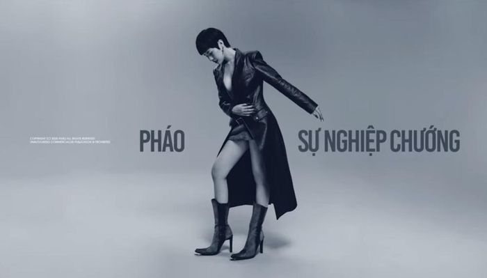 Rapper Pháo đang chiếm lĩnh vị trí số 1 danh mục âm nhạc thịnh hành trên nền tảng YouTube sau 2 ngày ra mắt "Sự nghiệp chướng"