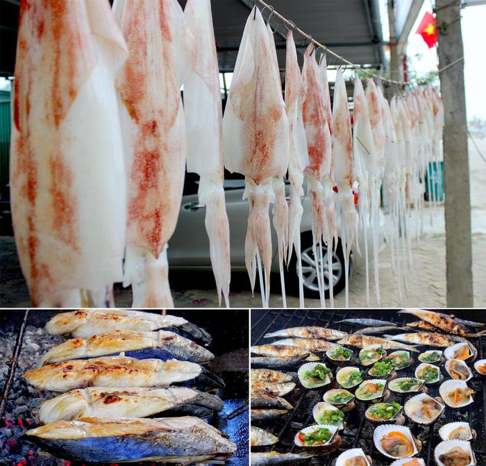 Biển Cửa Lò nổi tiếng với hải sản tươi ngon. Ảnh: Quang An
