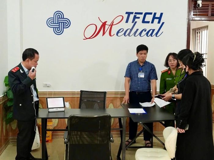 Cơ sở Tech Medical bị đình chỉ hoạt động.