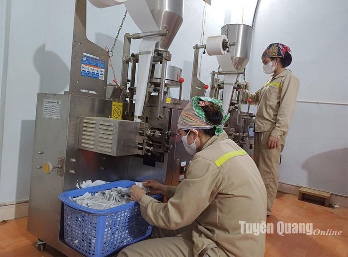 Việc áp dụng máy móc mới vào sản xuất giúp các sản phẩm của công ty tăng sức cạnh tranh trên thị trường.