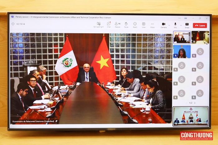 Thứ trưởng Ngoại giao Peru Luis Enrique Chávez Basagoitia khẳng định quan hệ hợp tác Việt Nam - Peru đang không ngừng được củng cố 