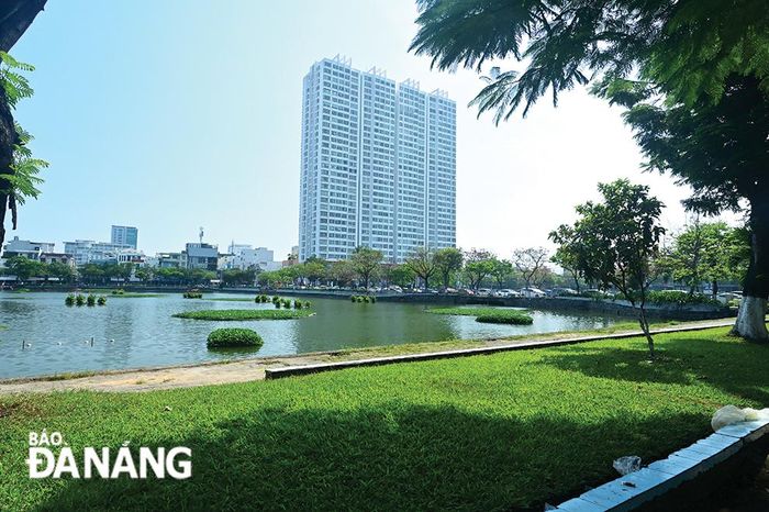 Bàu Thạc Gián nay là khu đô thị. Ảnh: ANH DUY