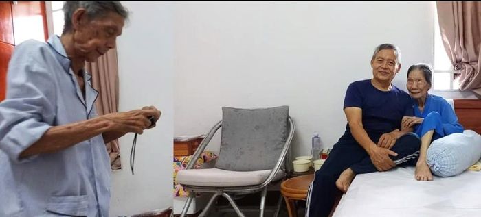 Nhạc sĩ Lư Nhất Vũ (trái) thường chụp hình tư liệu rất cẩn thận