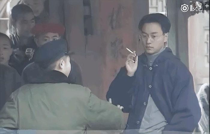 Trương Quốc Vinh ở hậu trường phim "Bá vương biệt cơ"