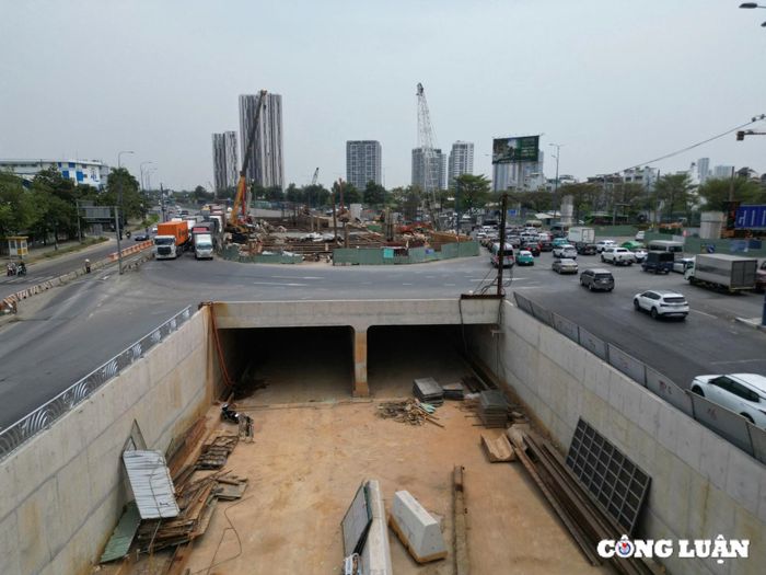 Hầm chui được kỳ vọng sẽ giúp giảm áp lực giao thông đáng kể tại cửa ngõ phía Đông TP HCM