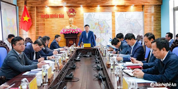 Quang cảnh cuộc làm việc. Ảnh: TL