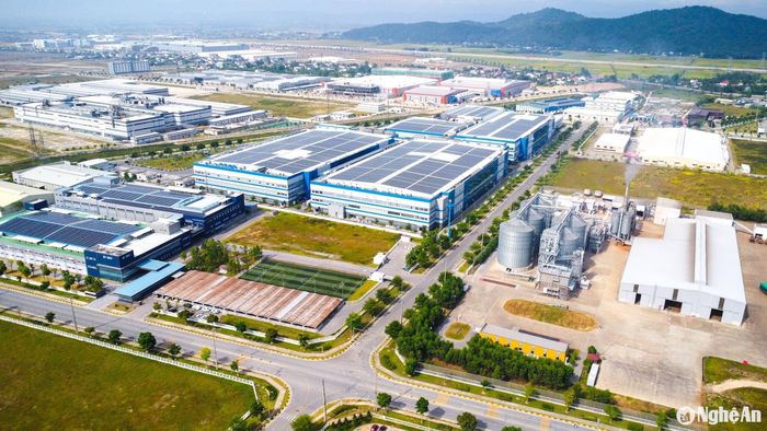 Khu công nghiệp VSIP Nghệ An (VSIP 1). Ảnh: Thành Cường