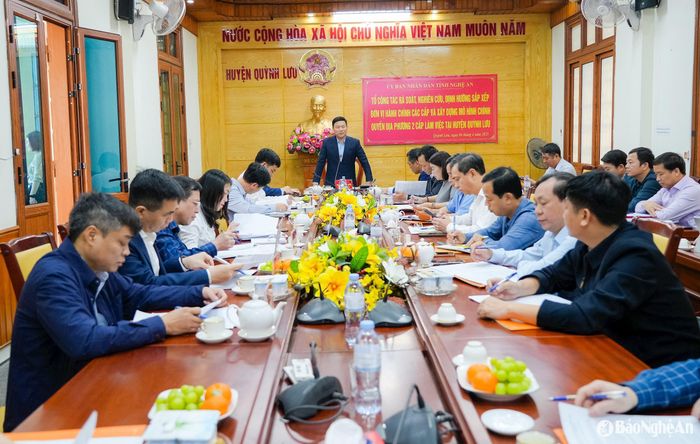 Quang cảnh cuộc làm việc. Ảnh: TL