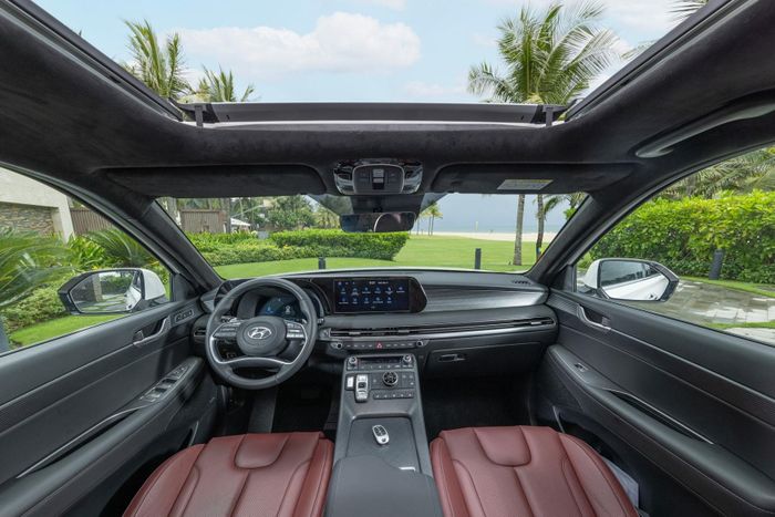 Thiết kế khoang nội thất Hyundai Palisade - Ảnh: HTV
