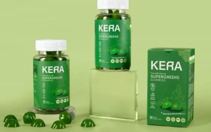 Kẹo rau củ Kera được xác định không có công dụng như quảng cáo.