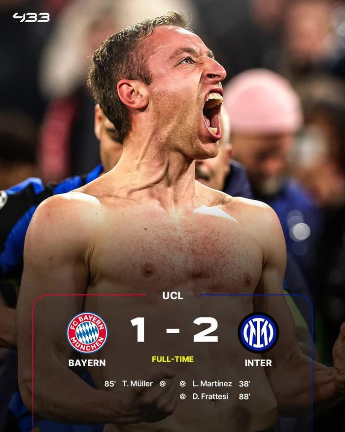 Inter thắng Bayern Munich 2-1