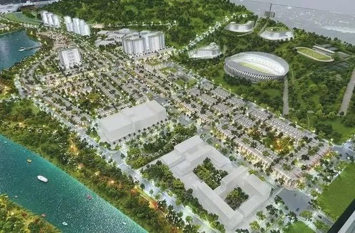 Khu đô thị khoa học Quy Hòa tại TP.Quy Nhơn. (Ảnh: Dũng Nhân)
