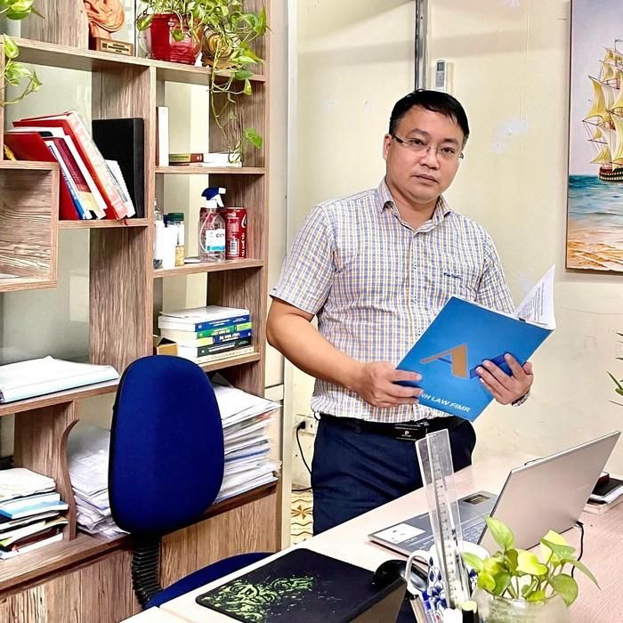 Luật sư Đặng Thành Chung - Giám Đốc điều hành của công ty luật TNHH Anh Ninh ((Đoàn Luật sư TP. Hà Nội)