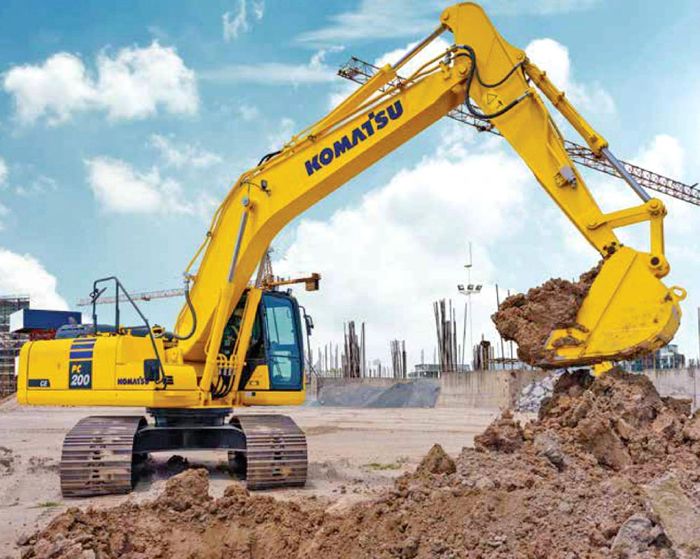 Máy xúc đào chiếm tỷ trọng lớn nhất trong tổng số máy công trình được nhập về Việt Nam.