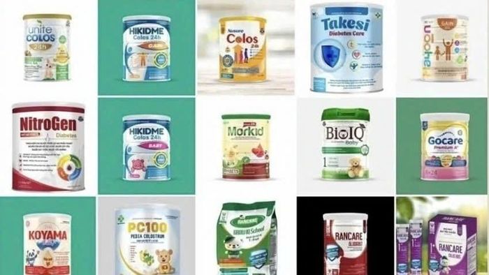 Gần 600 nhãn hiệu sữa giả được tuồn ra thị trường trong 4 năm qua khiến người tiêu dùng lo lắng. Ảnh: Báo Kinh tế và Đô thị