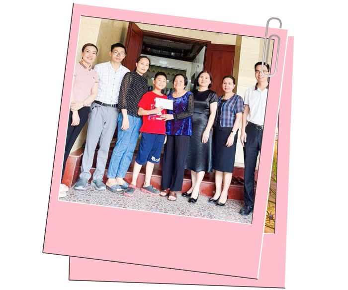 Chương trình "Mẹ đỡ đầu" được các cấp công đoàn triển khai hơn 3 năm nay, hỗ trợ cho hàng trăm trẻ mồ côi. Ảnh: CSCC
