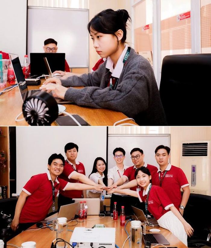 Sự tập trung vào năng suất làm việc nhóm đã giúp đội Dongry Corporation, ĐH Duy Tân giành chiến thắng cao nhất