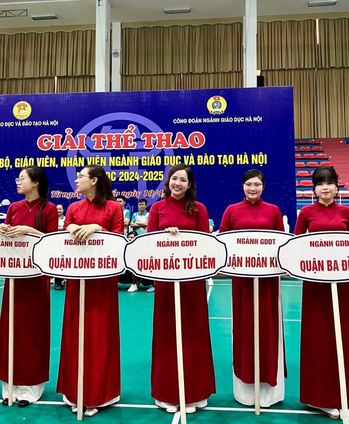Quận Bắc Từ Liêm vinh dự là đơn vị đăng cai tổ chức Giải thể thao ngành giáo dục Thủ đô năm học 2024 - 2025.