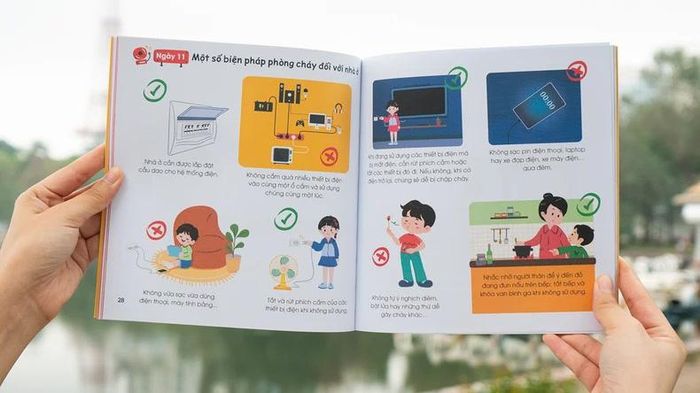 Sách cung cấp những kiến thức thực tế, gần gũi, dễ hiểu cho trẻ nhỏ.