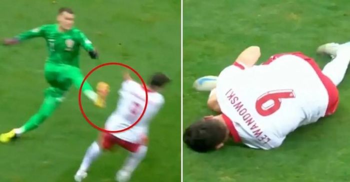 Lewandowski mới dính chấn thương khi thi đấu cho ĐTQG