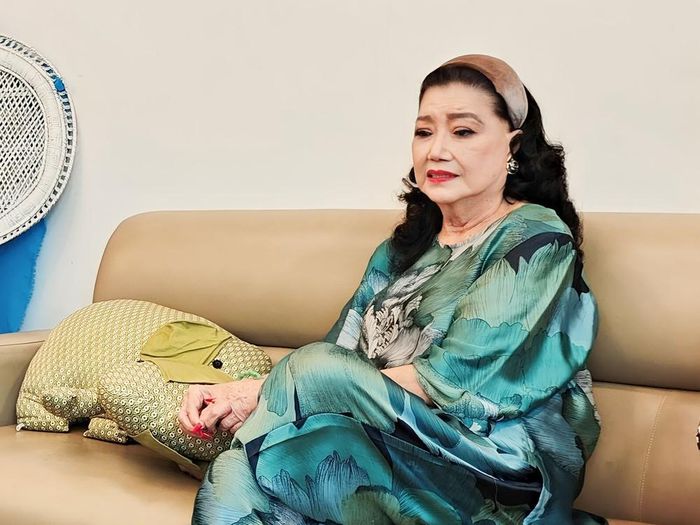 NSND Kim Cương tại gia, năm 2019. Ảnh: H.K