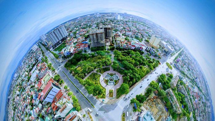 Một góc Thành phố Vinh. Ảnh tư liệu