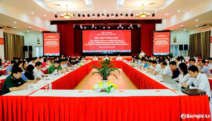 Quang cảnh hội thảo. Ảnh: TL