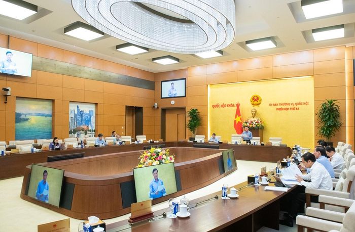 Quang cảnh phiên họp. Ảnh: Hồ Long