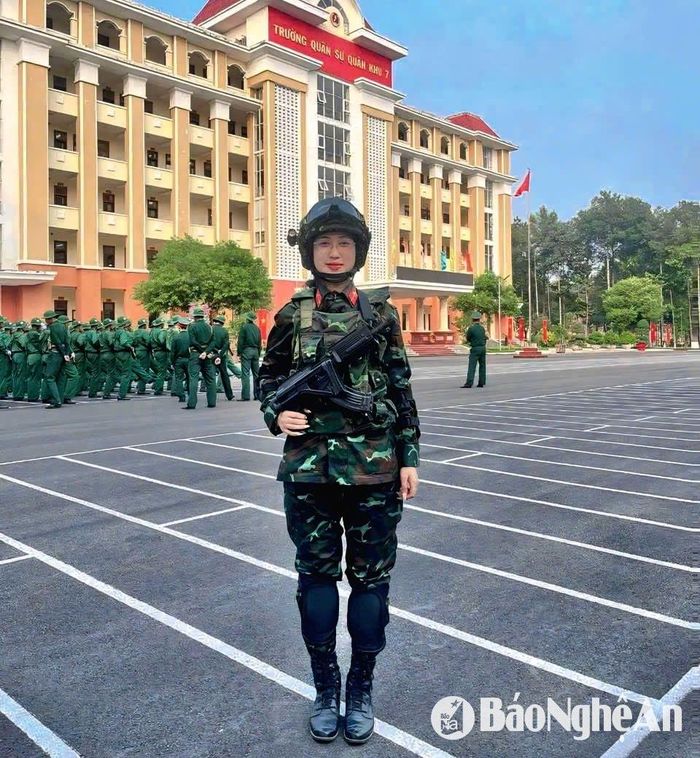 Nguyễn Thị Hải Yến (SN 2002), ở khối Xuân Nam, phường Hưng Dũng, TP Vinh. Ảnh: Nhân vật cung cấp
