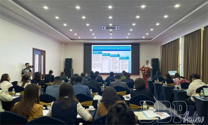 Hội nghị tuyên truyền phổ biến Luật Bảo vệ quyền lợi người tiêu dùng do Sở Công Thương tổ chức.