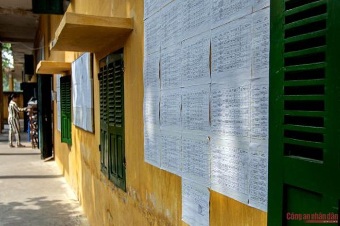 Danh sách phạm nhân đủ điều kiện đề nghị đặc xá năm 2025 được niêm yết công khai tại tất cả các khu vực trong trại.
