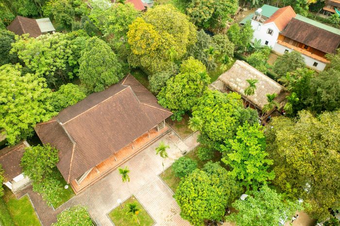 Di tích nhà Cụ Vi Văn Khang hiện đang được cải tạo, mở rộng khuôn viên. Ảnh tư liệu