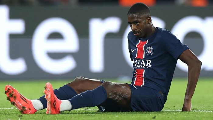 Chấn thương của Dembele có thể sẽ khiến PSG phải trả giá trước Arsenal