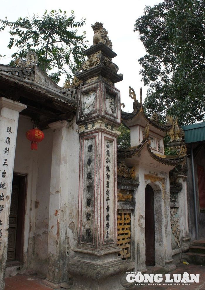 Kiến trúc ngôi đình mang đặc trưng thời Lê